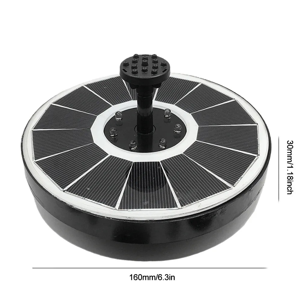 Solar Glow Fountain