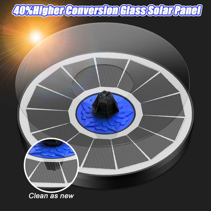 Solar Glow Fountain