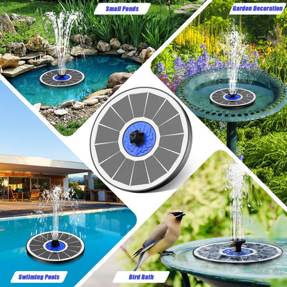Solar Glow Fountain