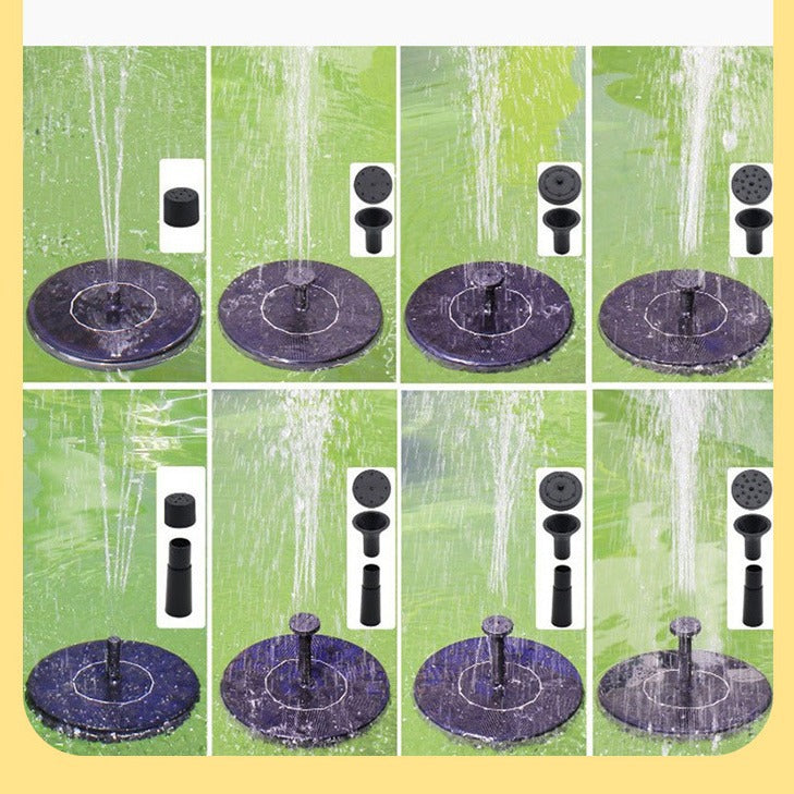 Solar Glow Fountain